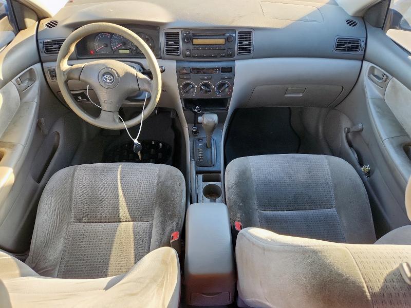 1NXBR32E65Z446853 - 2005 TOYOTA COROLLA CE BLACK photo 8