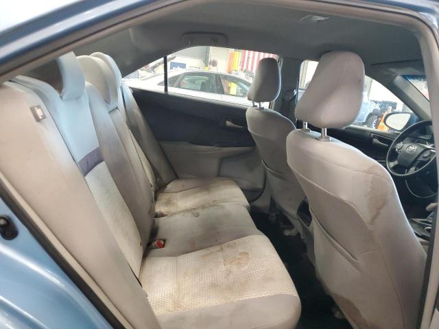 4T4BF1FKXDR293511 - 2013 TOYOTA CAMRY L BLUE photo 10
