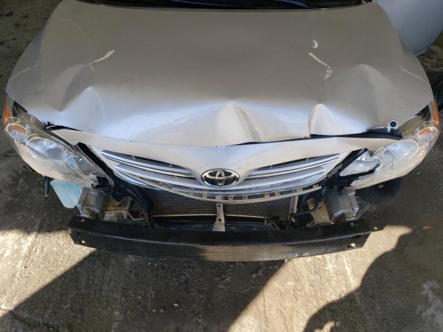 5YFBU4EE2DP222804 - 2013 TOYOTA COROLLA BASE Gümüş fotoğraf 11