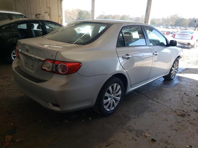 5YFBU4EE2DP222804 - 2013 TOYOTA COROLLA BASE Gümüş fotoğraf 3