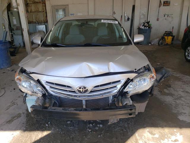 5YFBU4EE2DP222804 - 2013 TOYOTA COROLLA BASE Gümüş fotoğraf 5