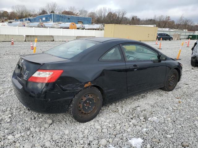2HGFG1B60BH506702 - 2011 HONDA CIVIC LX BLACK photo 3