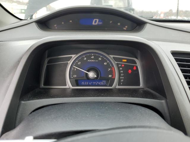 2HGFG1B60BH506702 - 2011 HONDA CIVIC LX BLACK photo 9