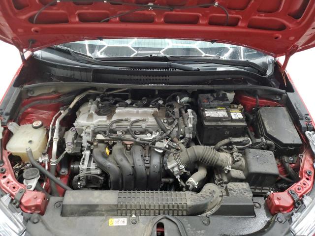 5YFEPMAE2MP215717 - 2021 TOYOTA COROLLA LE წითელი ფოტო 11