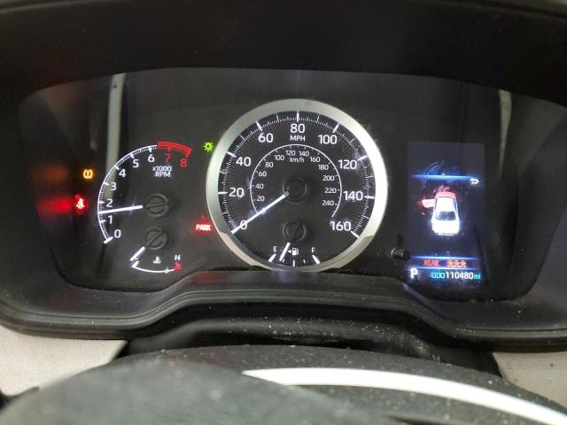 5YFEPMAE2MP215717 - 2021 TOYOTA COROLLA LE წითელი ფოტო 9