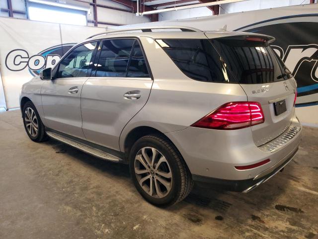 4JGDA5HB1HA979515 - 2017 MERCEDES-BENZ GLE 350 4MATIC SILVER photo 2