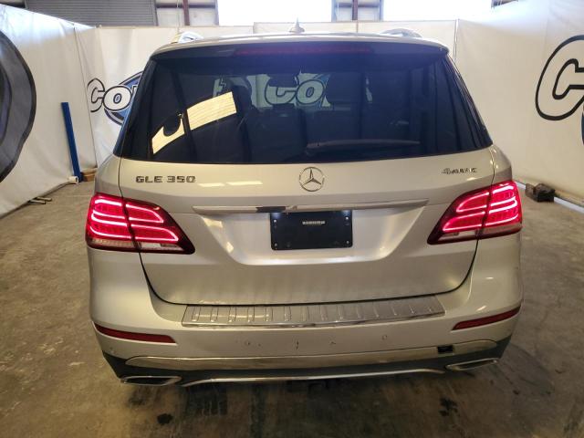 4JGDA5HB1HA979515 - 2017 MERCEDES-BENZ GLE 350 4MATIC SILVER photo 6