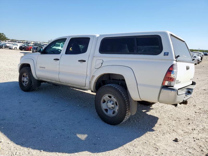 5TFLU4EN6EX090055 - 2014 TOYOTA TACOMA DOUBLE CAB WHITE photo 2