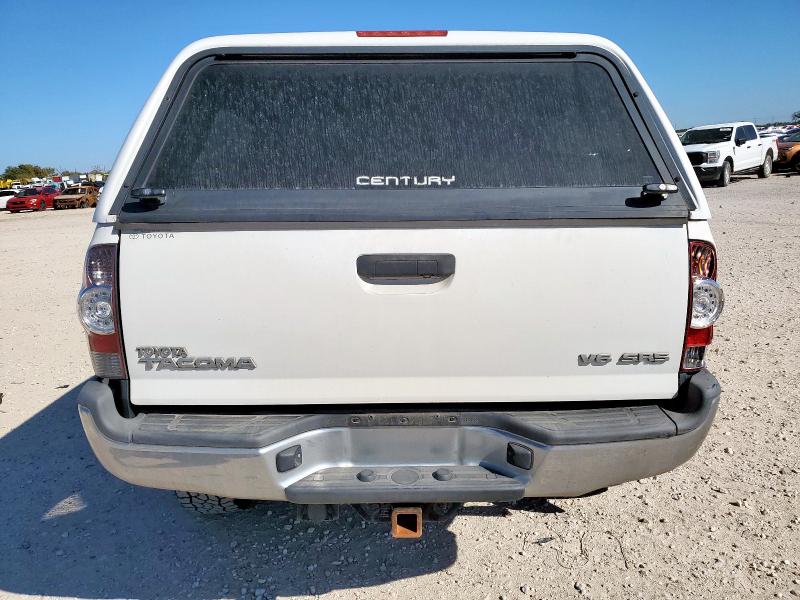 5TFLU4EN6EX090055 - 2014 TOYOTA TACOMA DOUBLE CAB WHITE photo 6