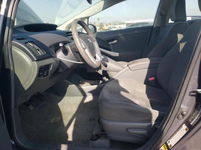 JTDKN3DU3A1271526 - 2010 TOYOTA PRIUS ნაცრისფერი ფოტო 7