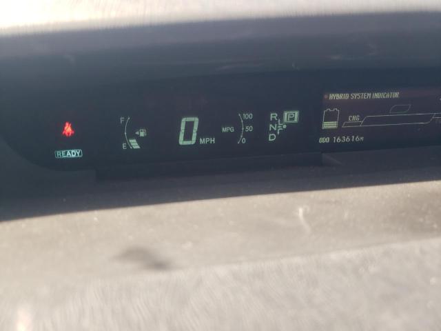 JTDKN3DU3A1271526 - 2010 TOYOTA PRIUS ნაცრისფერი ფოტო 9