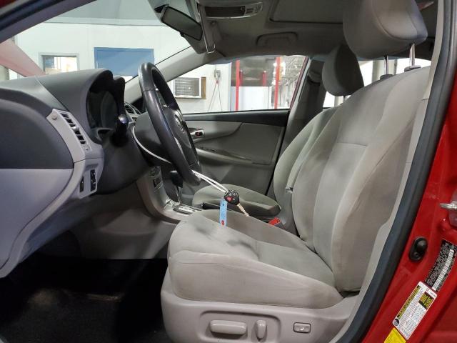 2T1BU4EE0DC980639 - 2013 TOYOTA COROLLA BASE წითელი ფოტო 7