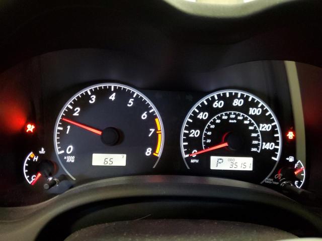 2T1BU4EE0DC980639 - 2013 TOYOTA COROLLA BASE წითელი ფოტო 9