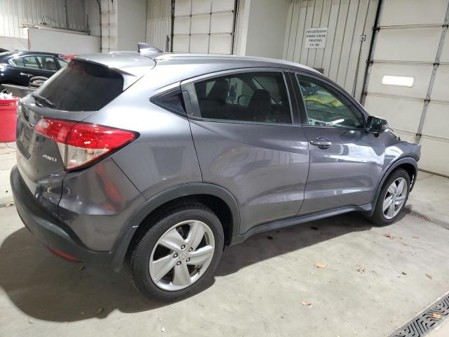 3CZRU6H58KM707842 - 2019 HONDA HR-V EX ნაცრისფერი ფოტო 3