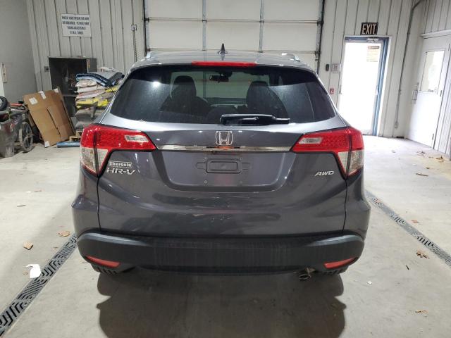 3CZRU6H58KM707842 - 2019 HONDA HR-V EX ნაცრისფერი ფოტო 6