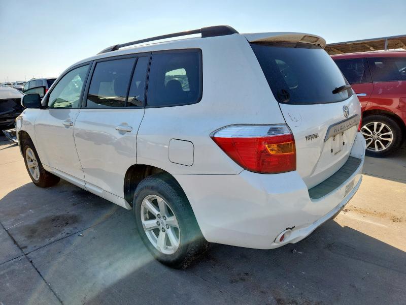JTEES41AX82066839 - 2008 TOYOTA HIGHLANDER WHITE photo 2