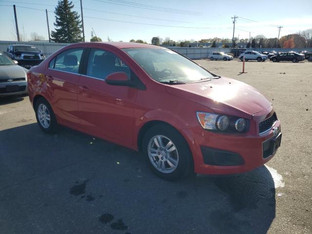 1G1JC5SB8D4120725 - 2013 CHEVROLET SONIC LT 红色 照片 4