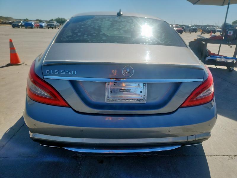 WDDLJ7DB9CA049121 - 2012 MERCEDES-BENZ CLS 550 SILVER photo 6