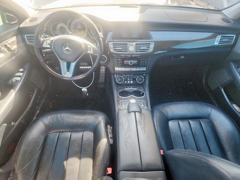 WDDLJ7DB9CA049121 - 2012 MERCEDES-BENZ CLS 550 SILVER photo 8