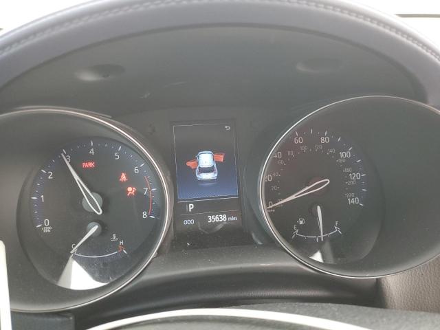 NMTKHMBX8MR139670 - 2021 TOYOTA C-HR XLE BLACK photo 9