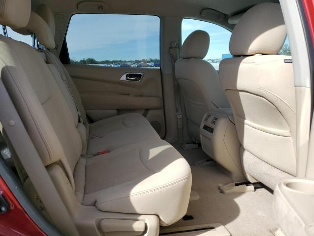5N1AR2MN6EC695517 - 2014 NISSAN PATHFINDER S Qırmızı foto 10