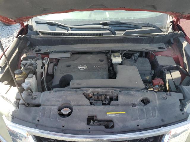 5N1AR2MN6EC695517 - 2014 NISSAN PATHFINDER S Qırmızı foto 11