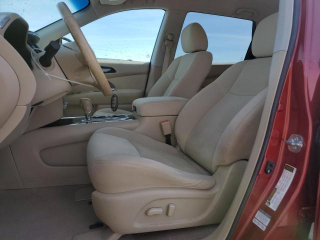 5N1AR2MN6EC695517 - 2014 NISSAN PATHFINDER S Qırmızı foto 7