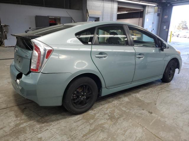 JTDKN3DU6D5556041 - 2013 TOYOTA PRIUS 绿色 照片 3