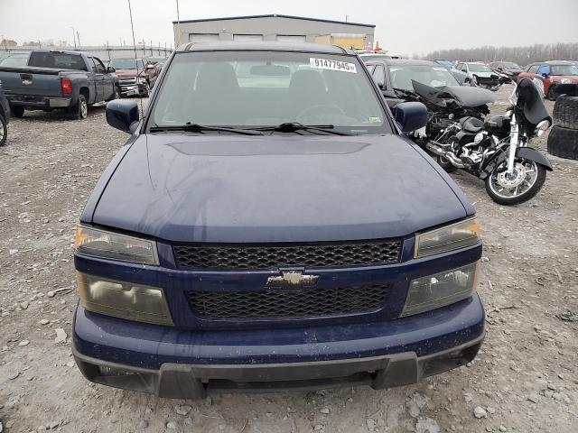 1GCESBDE5A8136726 - 2010 CHEVROLET COLORADO BLUE photo 5