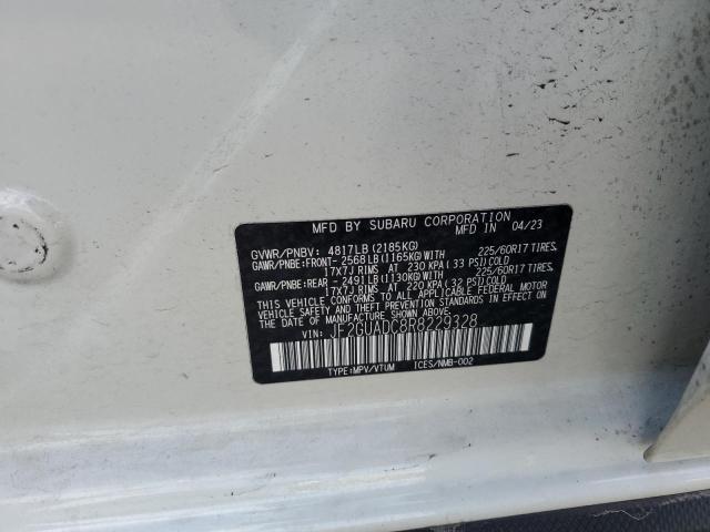 JF2GUADC8R8229328 - 2024 SUBARU CROSSTREK PREMIUM 白色 照片 13