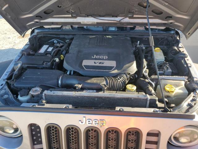 1C4BJWDG1GL139708 - 2016 JEEP WRANGLER U SPORT Արծաթագույն լուսանկար 12