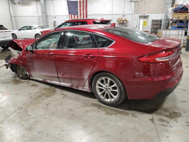3FA6P0HD2KR164503 - 2019 FORD FUSION SE Bordo foto 2