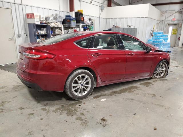 3FA6P0HD2KR164503 - 2019 FORD FUSION SE Bordo foto 3