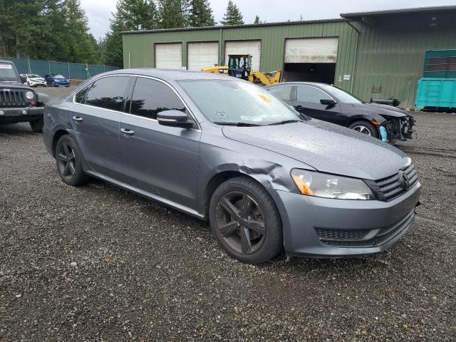 1VWBP7A35DC075803 - 2013 VOLKSWAGEN PASSAT SE GRAY photo 4