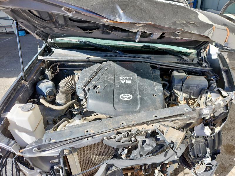 5TFLU4EN1EX096586 - 2014 TOYOTA TACOMA DOUBLE CAB GRAY photo 11