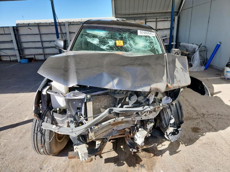 5TFLU4EN1EX096586 - 2014 TOYOTA TACOMA DOUBLE CAB GRAY photo 5