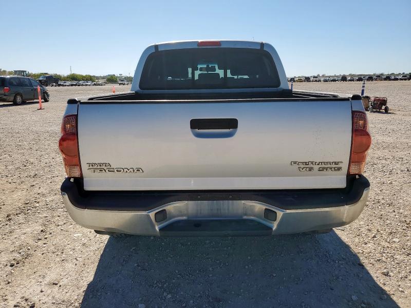 3TMJU62N06M023241 - 2006 TOYOTA TACOMA DOUBLE CAB PRERUNNER SILVER photo 6