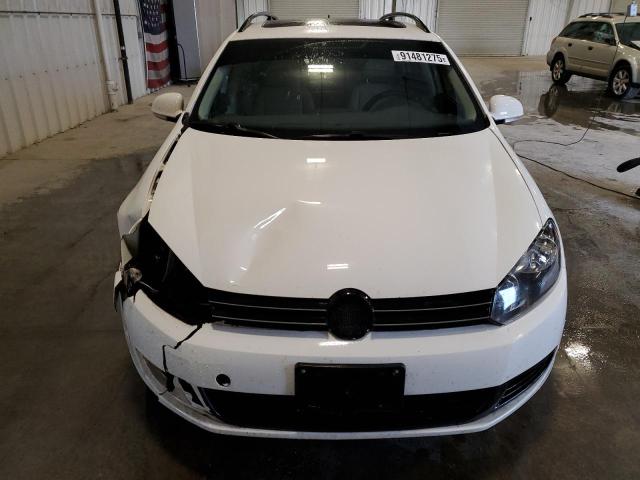 3VWPL7AJ5DM675770 - 2013 VOLKSWAGEN JETTA TDI WHITE photo 5