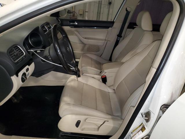 3VWPL7AJ5DM675770 - 2013 VOLKSWAGEN JETTA TDI WHITE photo 7