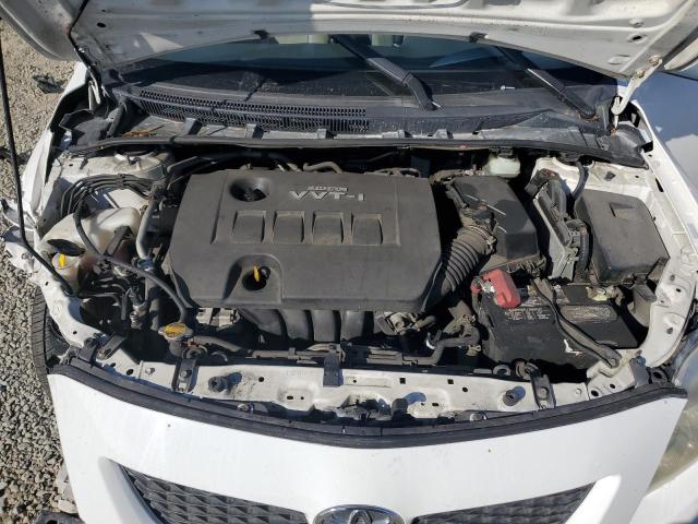 JTDBL40E999022042 - 2009 TOYOTA COROLLA BASE WHITE photo 11