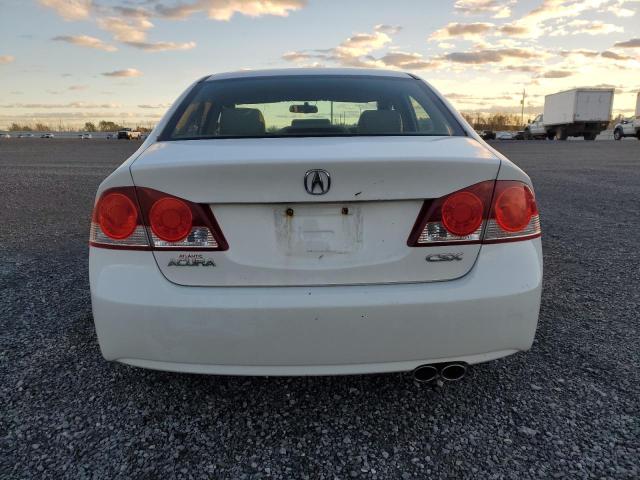 2HHFD55518H202561 - 2008 ACURA CSX WHITE photo 6
