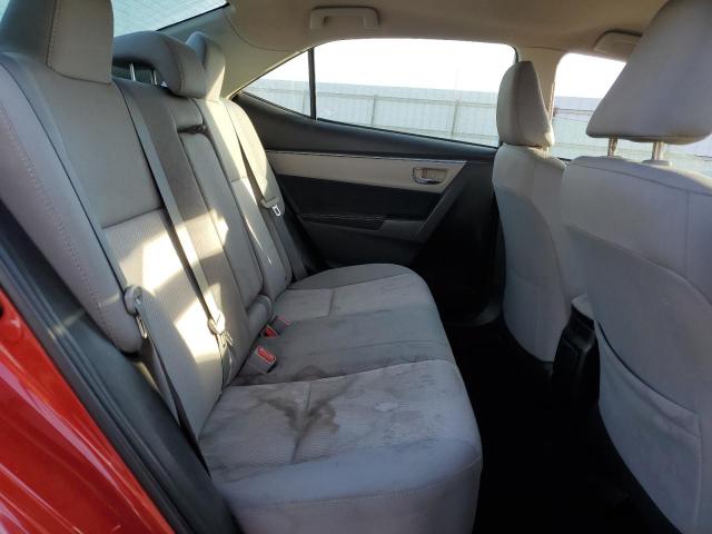 2T1BURHEXFC257893 - 2015 TOYOTA COROLLA L RED photo 10