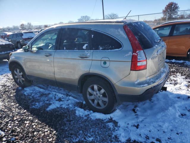 JHLRE48767C025966 - 2007 HONDA CR-V EXL GOLD photo 2