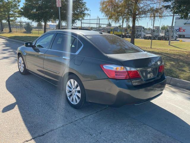 1HGCR2F84DA140582 - 2013 HONDA ACCORD EXL GREEN photo 3