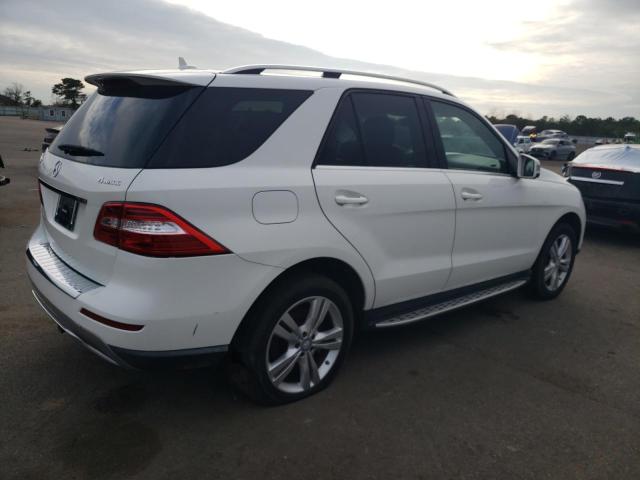 4JGDA5HB1FA502614 - 2015 MERCEDES-BENZ ML 350 4MATIC WHITE photo 3