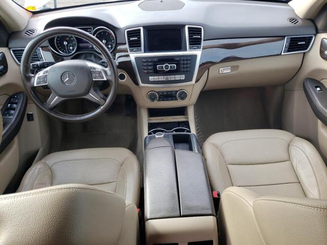 4JGDA5HB1FA502614 - 2015 MERCEDES-BENZ ML 350 4MATIC WHITE photo 8