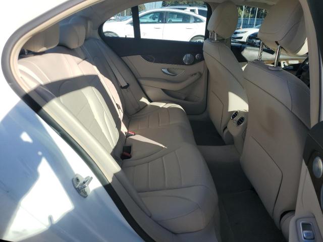 55SWF4KB9FU069003 - 2015 MERCEDES-BENZ C 300 4MATIC WHITE photo 10