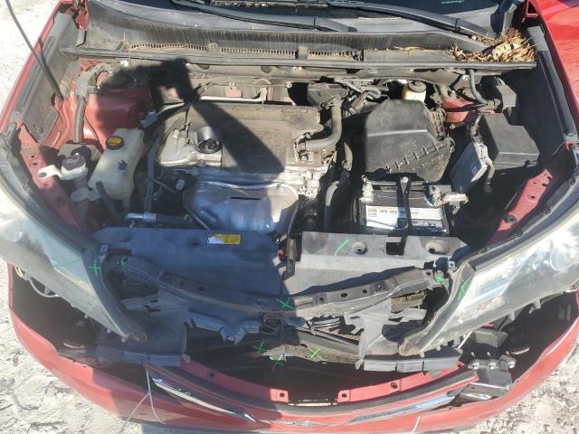2T3WFREV5FW192196 - 2015 TOYOTA RAV4 XLE RED photo 12