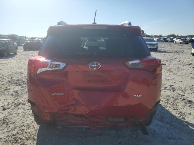 2T3WFREV5FW192196 - 2015 TOYOTA RAV4 XLE RED photo 6