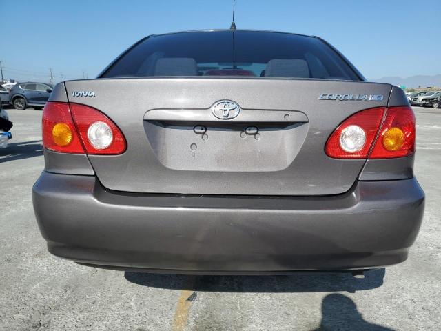 1NXBR32E33Z139332 - 2003 TOYOTA COROLLA CE ნაცრისფერი ფოტო 6